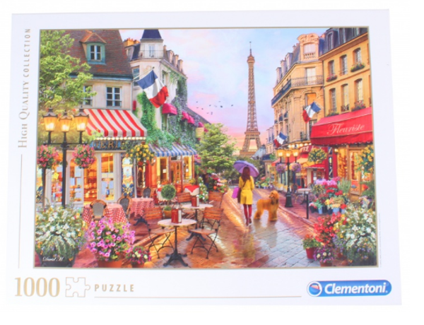 Puzzel flowers in Paris 1000st