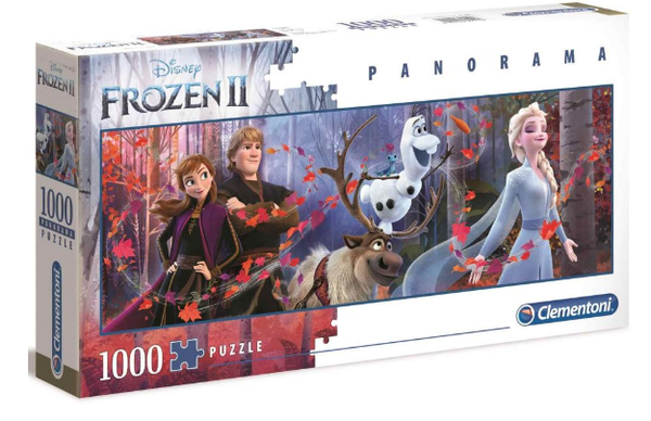 Puzzel panorama Frozen 2 1000st