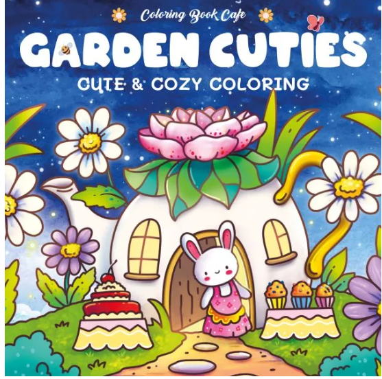 Garden cuties Cute & Cozy coloring