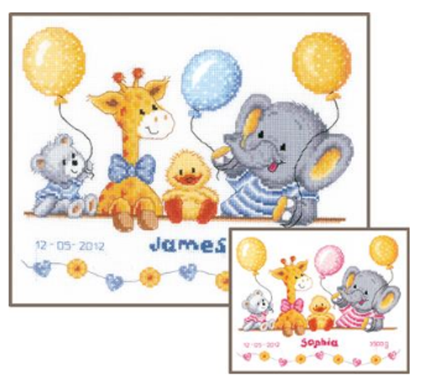 telpakket geboortefeest