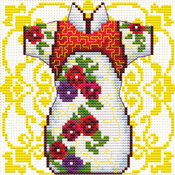 Borduurpakket Geisha rozen