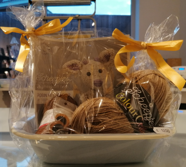 Geschenkmand rendier