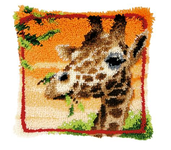 Knoopkussen kit Etende giraf