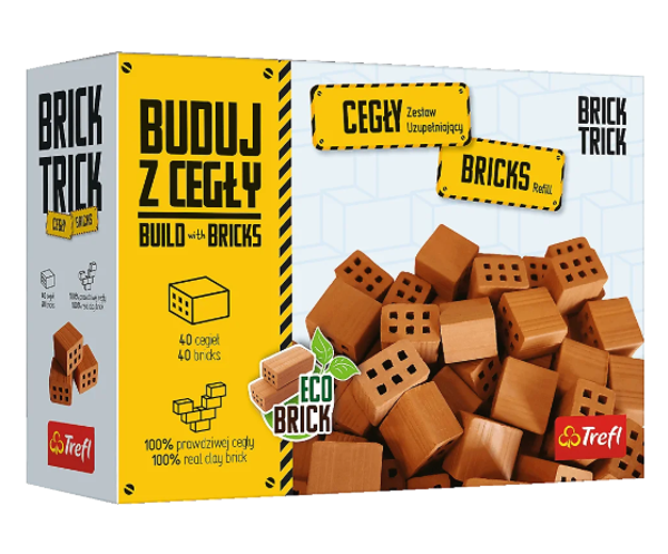 Brick Trick - Halve bakstenen 40 stuks