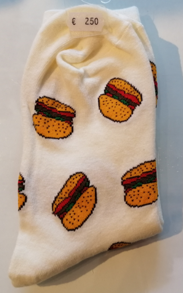 Happy socks hamburgers