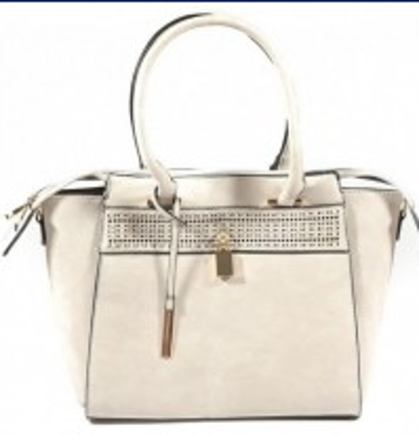 handtas gebroken wit