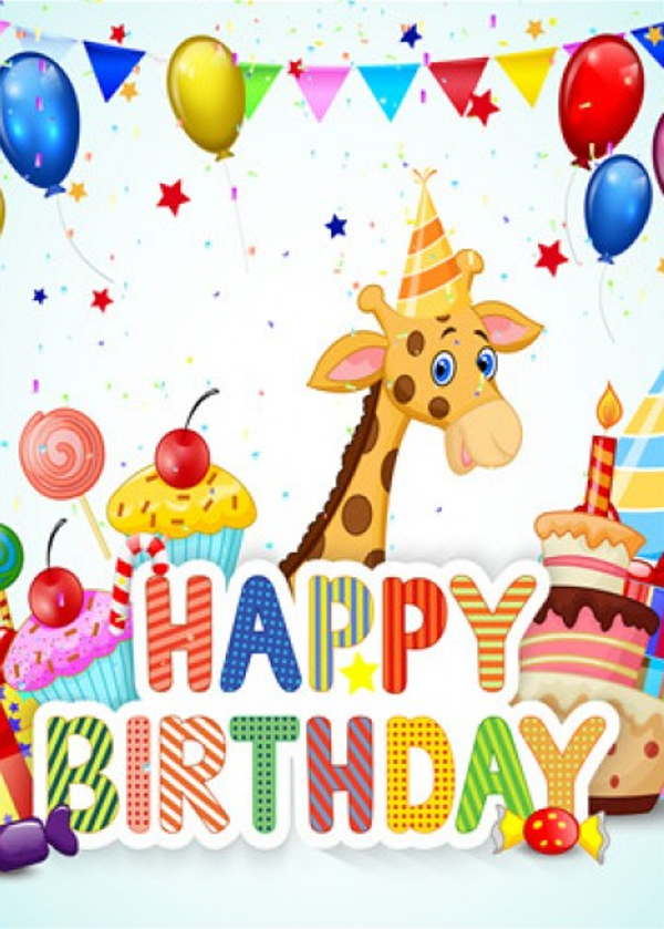 Kaart Happy Birthday
