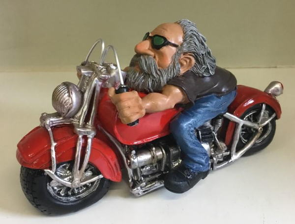 Harley rood Warren Stratford