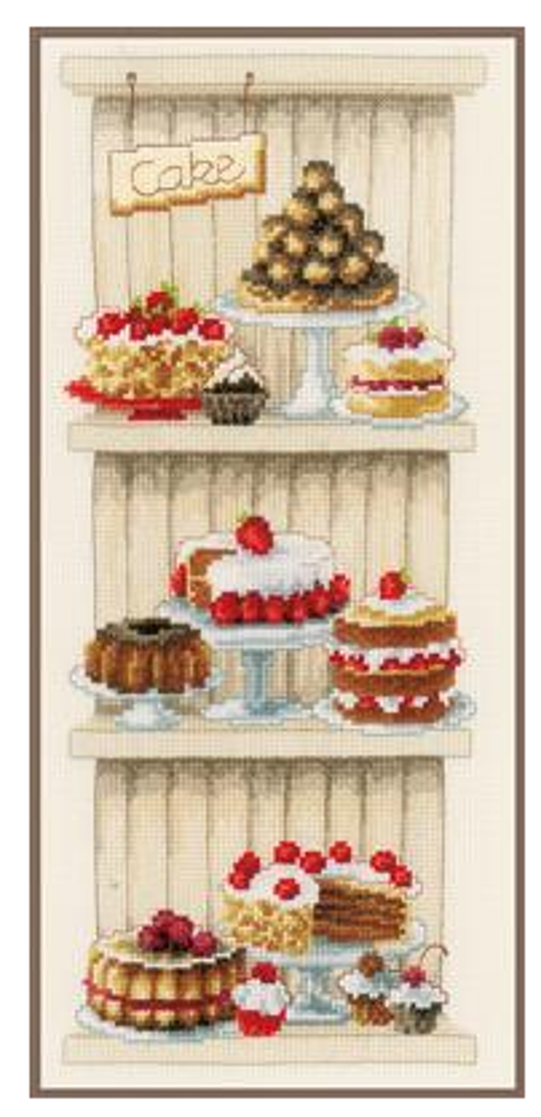 Telpakket heerlijk gebak