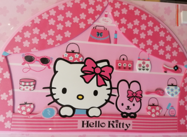 Hello kitty muursticker