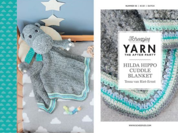 Yarn Hilda hippo