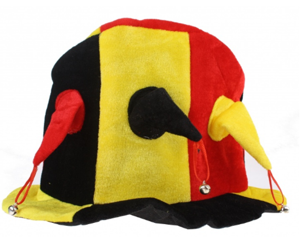 Supportershoed met belletjes