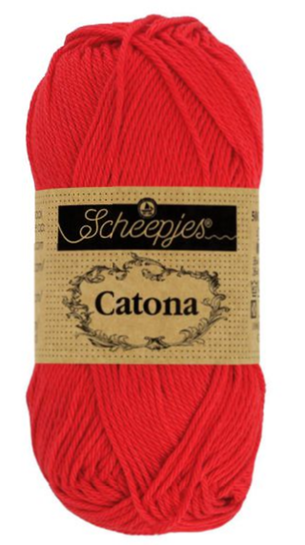 Scheepjes Catona Hot red 115