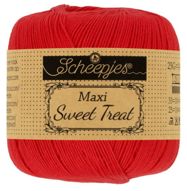 Scheepjes Maxi sweet treat - hot red