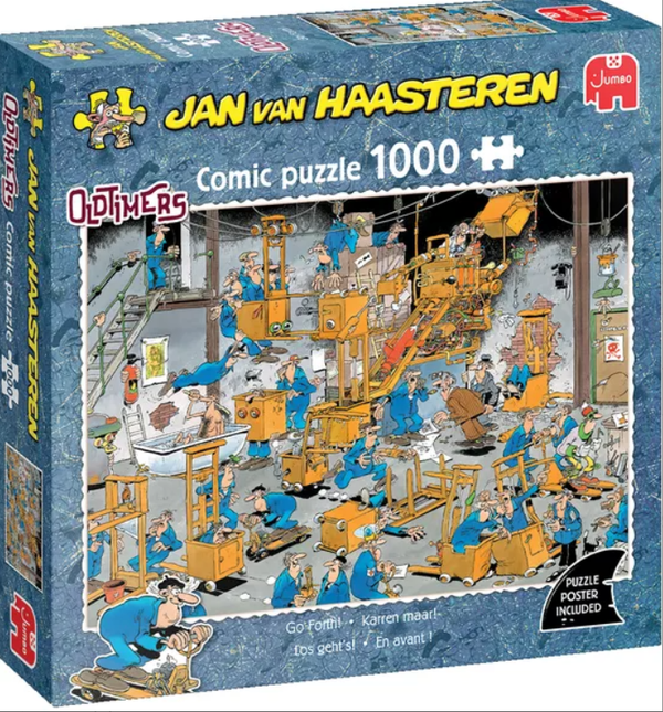 Jvh Puzzel Karren maar! 1000st