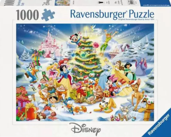 Puzzel Ravensburger kerstpuzzel 1000st