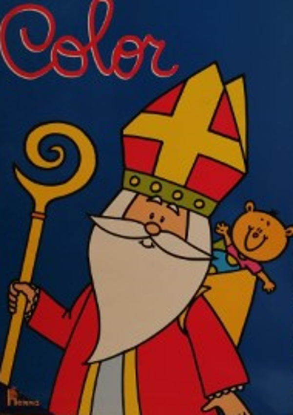 kleur-en spelboek Sint