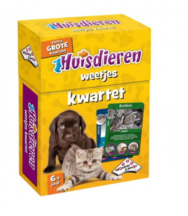 Kwartet huisdieren