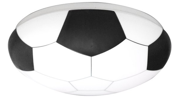 Plafondlamp voetbal