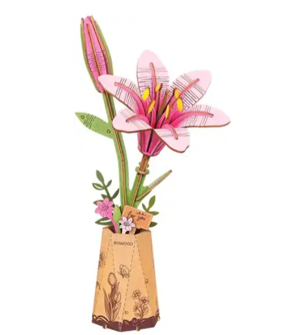 Robotime Pink Lily
