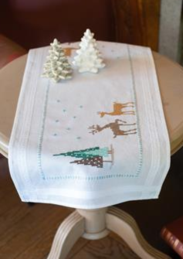 borduurpakket loper Nordic Christmas