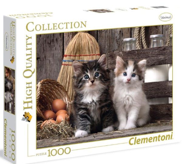 Puzzel High Quality - Lovely kittens - 1000 st