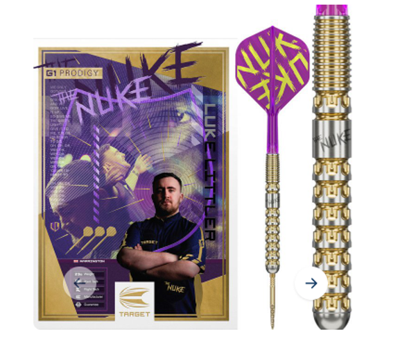 Target Luke Littler G1 Prodigy 95% 24gr