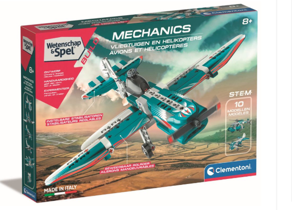 Wetenschap en spel vliegtuigen en helikopters