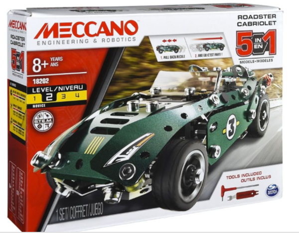 Meccano roadster 5 in 1