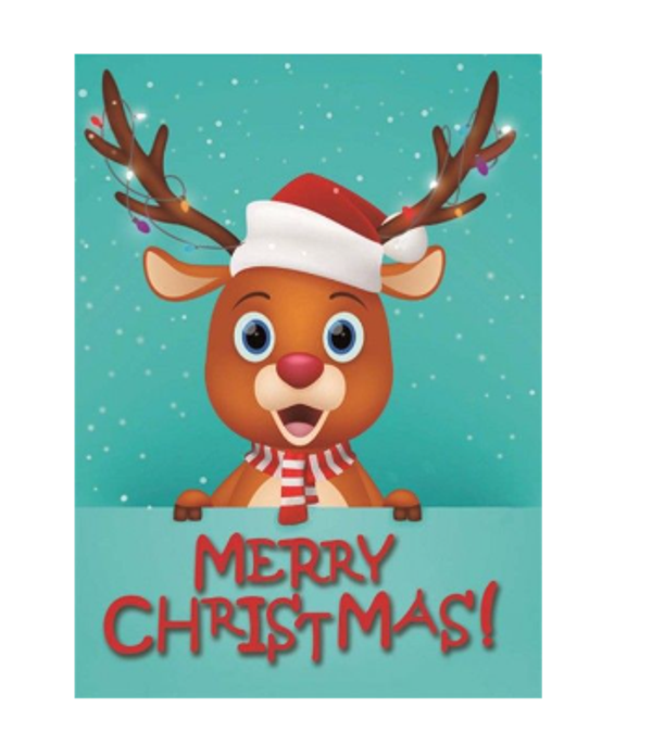 kerstkaart Merry christmas