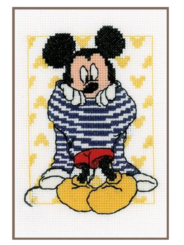 Telpakket kit Disney Mickey kleedt zich aan