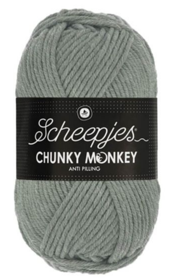 Scheepjes Chunky monkey mid grey 1099