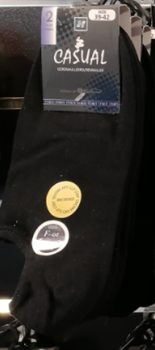 heren sokken mini sneaker zwart