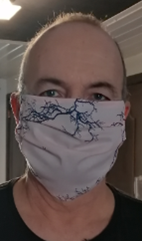 Mondmasker roze