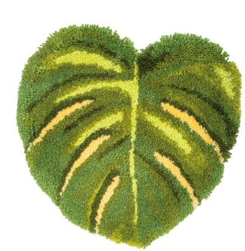 Knoopvormtapijt Monstera blad