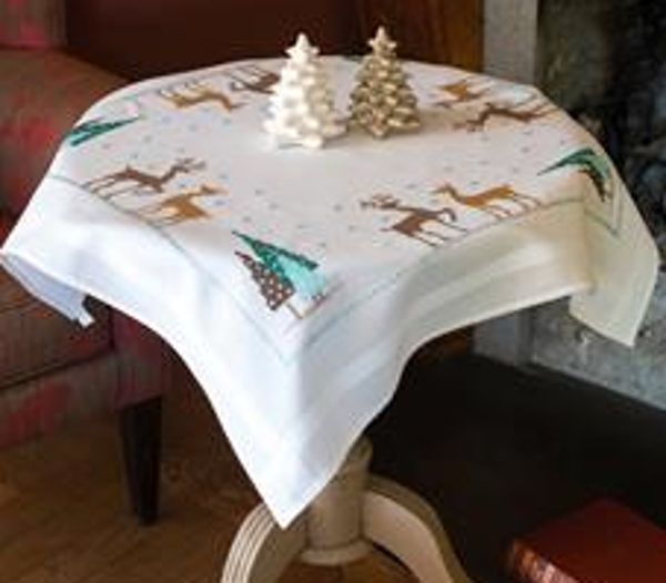 telpakket tafelkleed Nordic Christmas