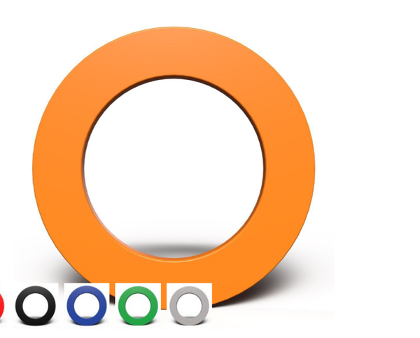 Surround dartbord orange