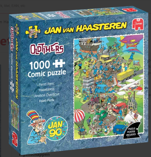Jvh puzzel Oldtimer Pakketstress 1000st