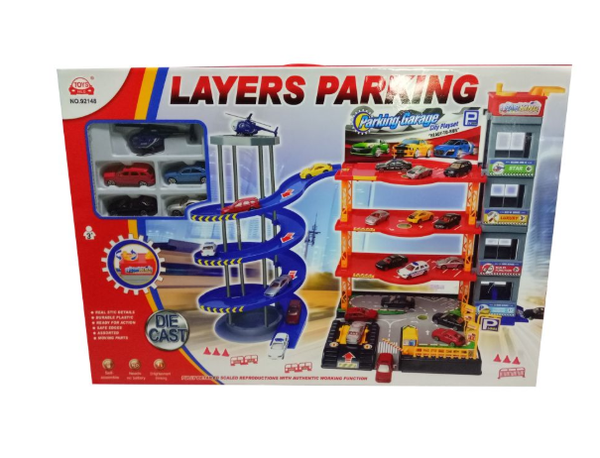 Parkeergarage mzijtoren 4 auto +1 vliegtuig