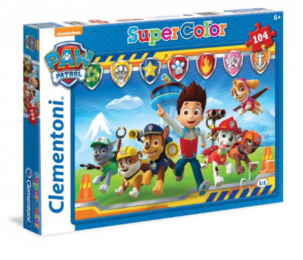 Puzzel paw patrol 104st