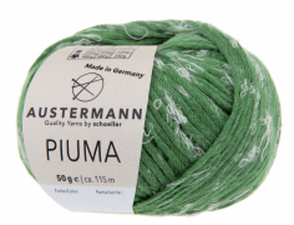 Piuma groen 50gr