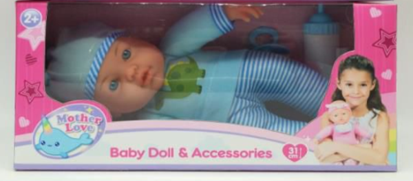 Pop Zacht 31Cm+Fopspeen+Melkfles