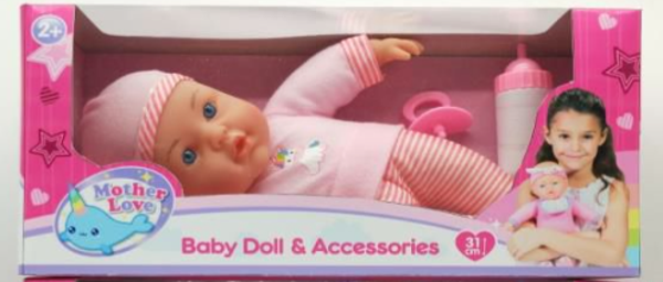 Pop Zacht 31Cm+Fopspeen+Melkfles