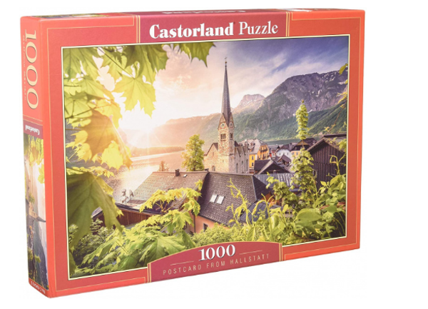 Puzzel postcard 1000st