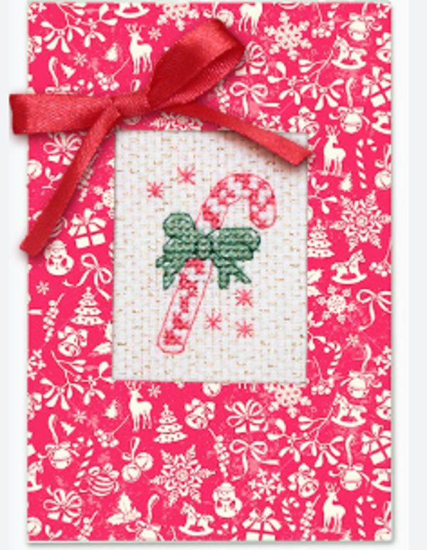 Telpakket postkaart zuurstok