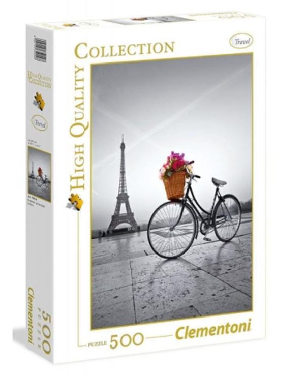 Puzzel High Quality - Romantic promenade in Paris - 500 st