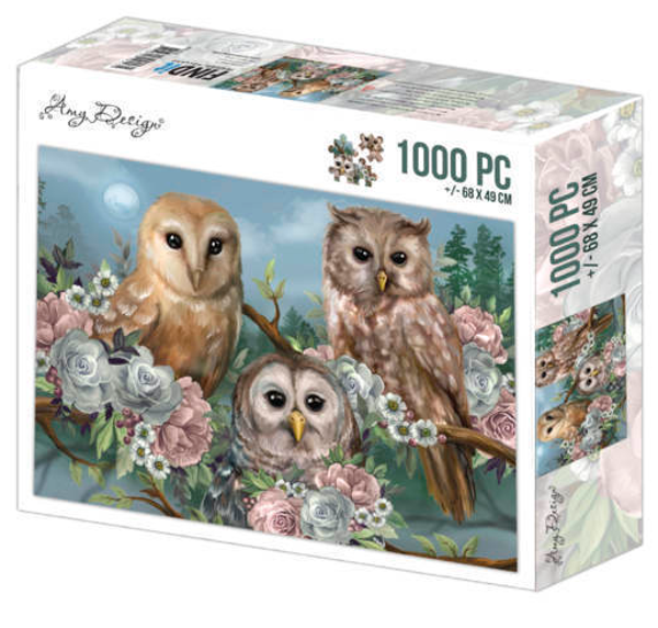 Puzzel romantic owls 1000st