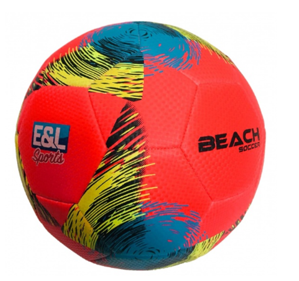 Beachvoetbal rood