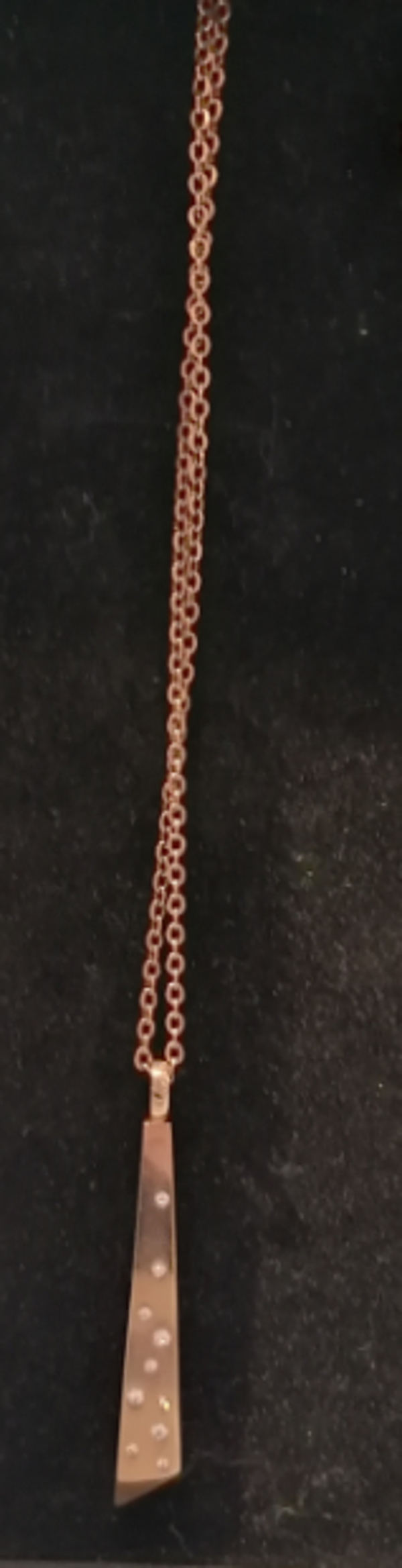 Rosé gold halsketting