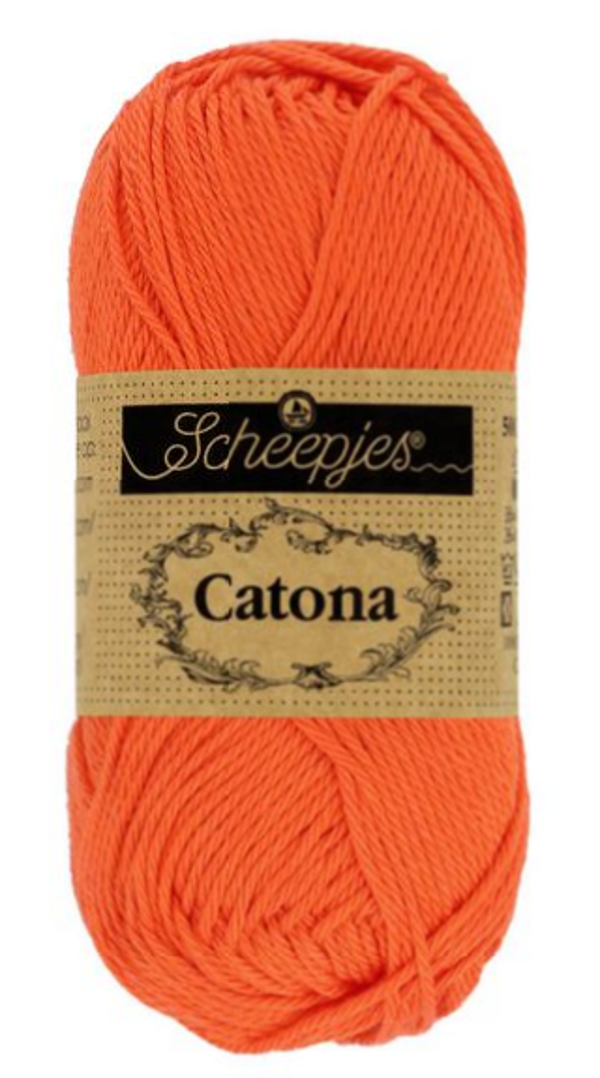 Scheepjes Catona Royal orange  189